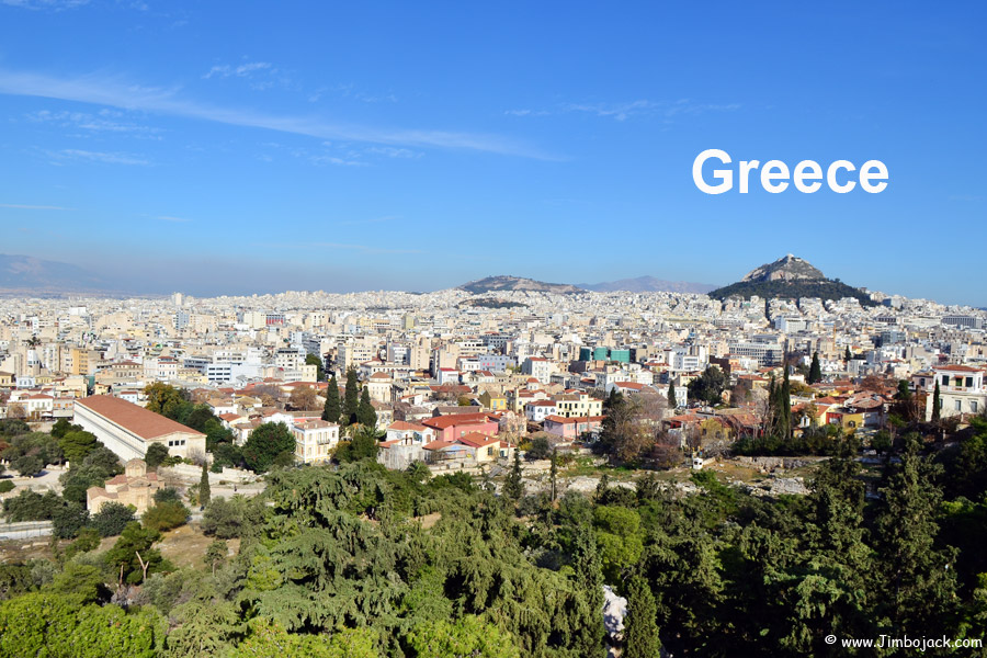 Index - Greece - View of Athens from the Acropolis