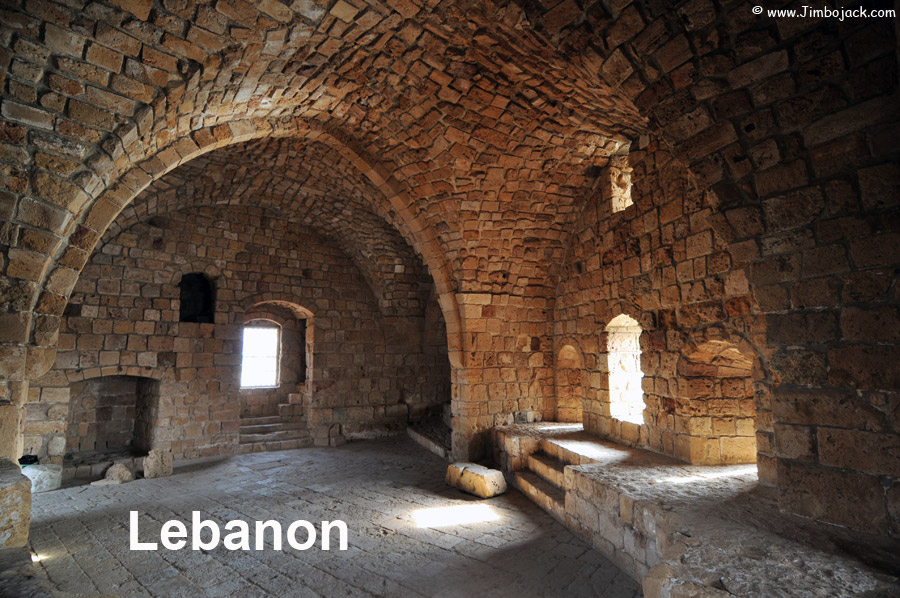 Index - Lebanon - Crusader Sea Castle Interior