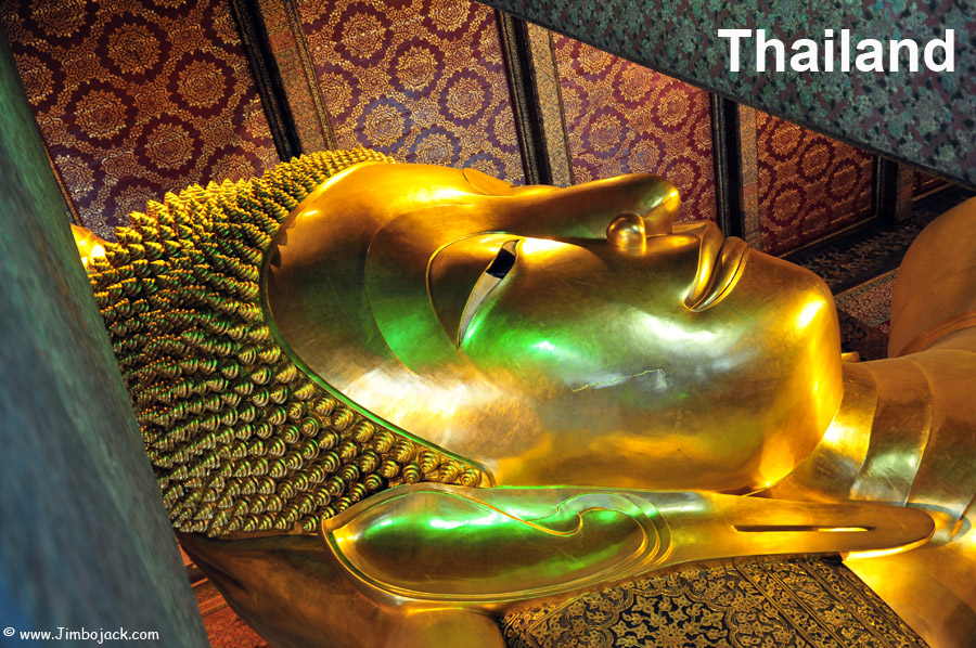 Index - Thailand - Reclining Buddha in Wat Pho, Bangkok