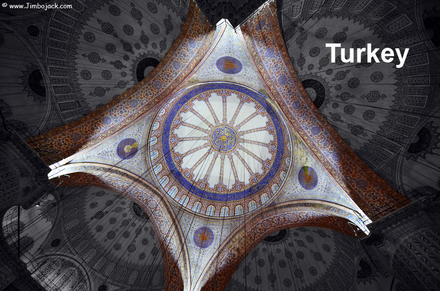 Index - Turkey - Blue Mosque at night, Istanbul